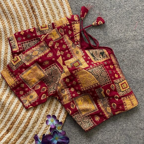 MULTI COLOR BLOUSE - Picture 11 of 16